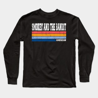 Smokey And The Bandit // Retro Style Long Sleeve T-Shirt